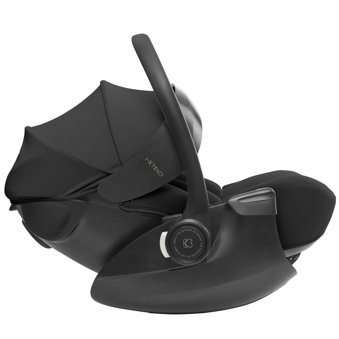 KikkaBoo® Otroški avtosedež / lupinica i-Xtend i-SIZE (40-87 cm) (Kara, Lanah, Thea 2024, Tiffany 2024) Black KikkaBoo