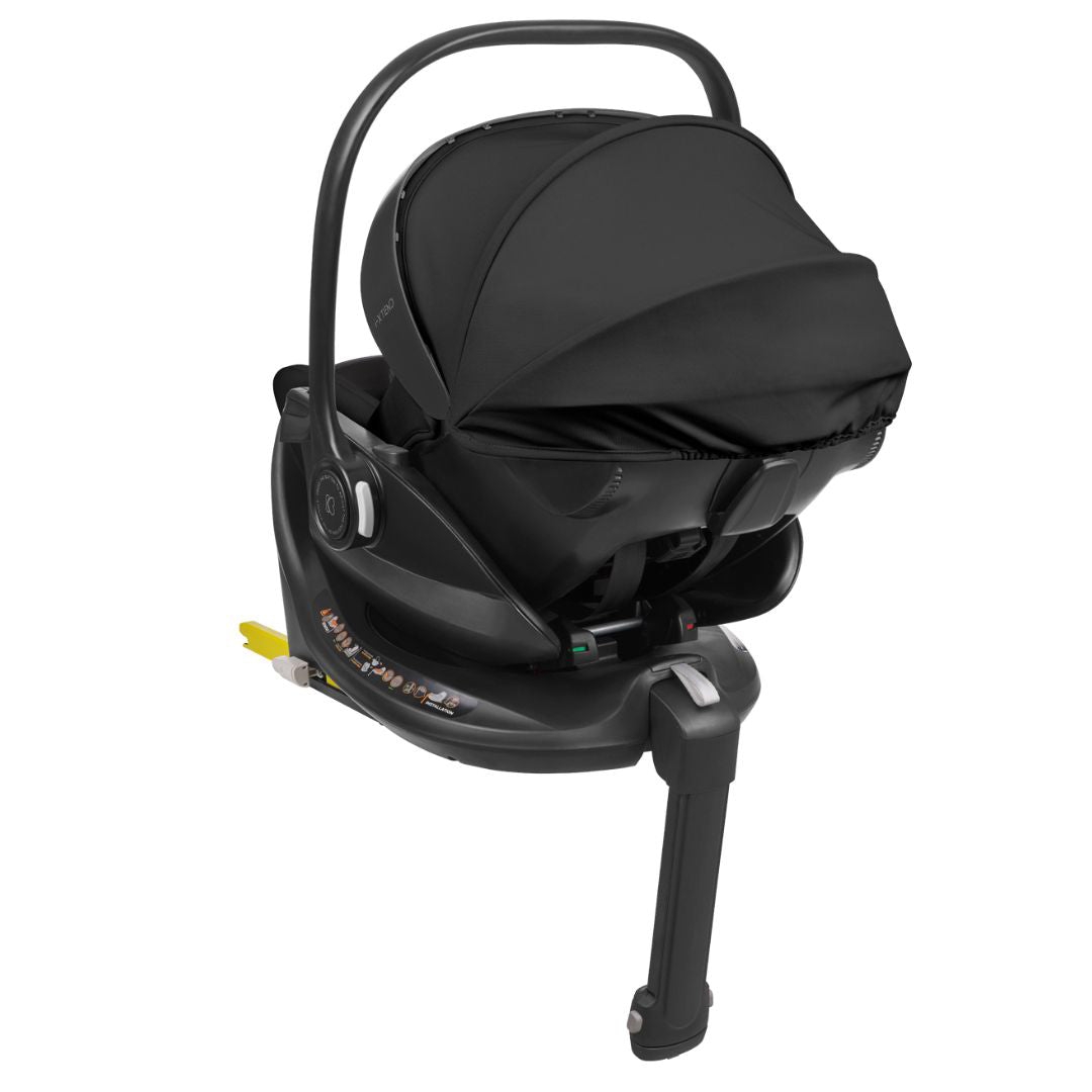 KikkaBoo® Otroški avtosedež / lupinica i-Xtend i-SIZE (40-87 cm) (Kara, Lanah, Thea 2024, Tiffany 2024) Black KikkaBoo