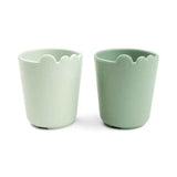Done by Deer® Mini tasse Kiddish lot de 2 Croco Green 100ml