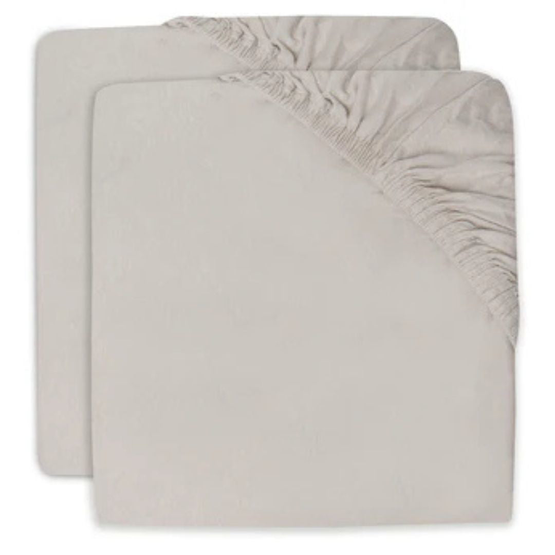 Jollein® Bombažna rjuha 2 kosa 40/50x80/90 Nougat Jollein