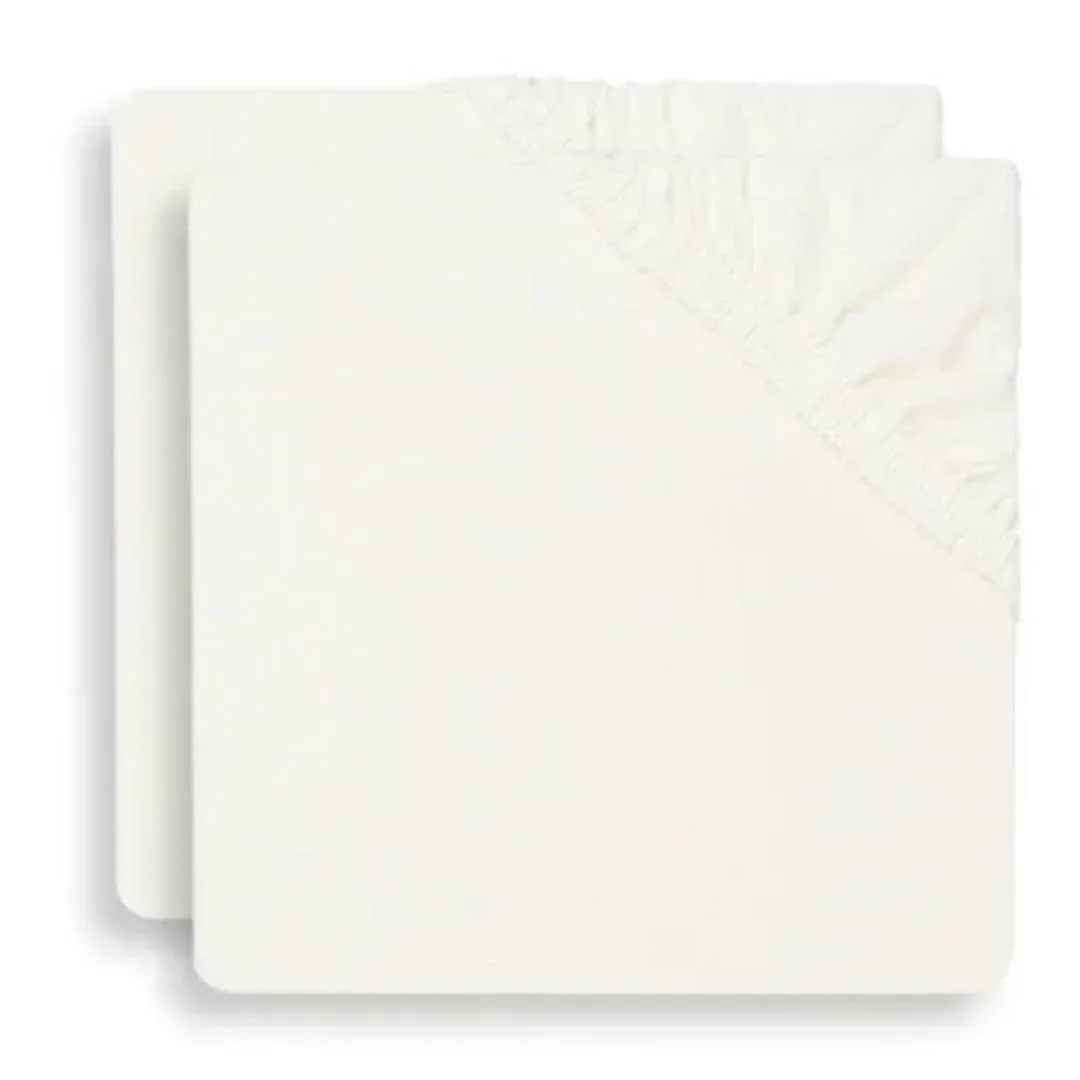 Jollein® Fitted Sheet Jersey 40/50x80/90 Ivory 2 Pack – Evitas