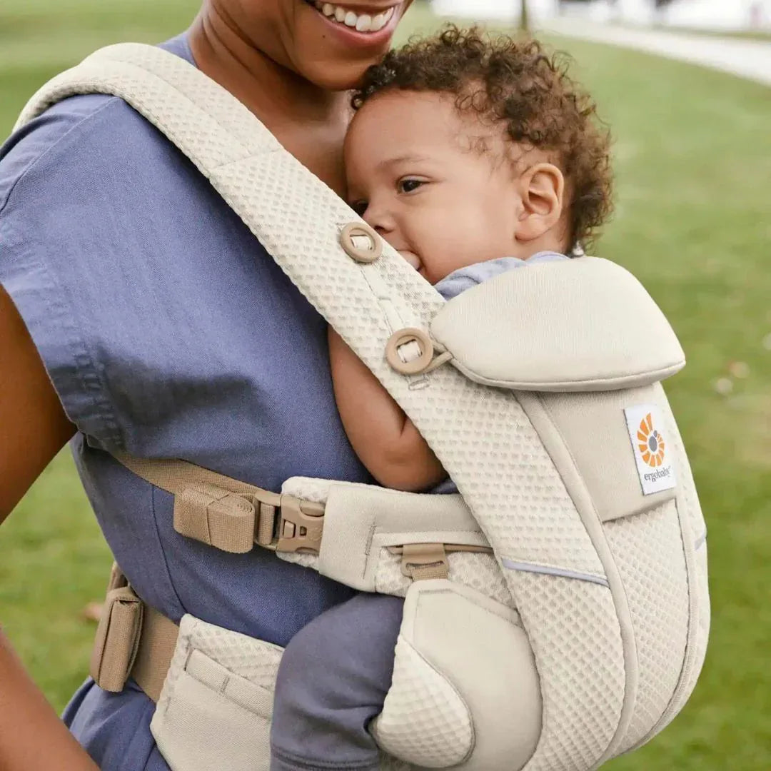 ergobaby OMNI breeze ナチュラルベージュ Aldea Home & Baby | Omni Breeze Baby Carrier