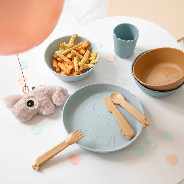 Done by Deer® Mini lonček Kiddish 2 kosa Croco Powder 100ml Done by Deer