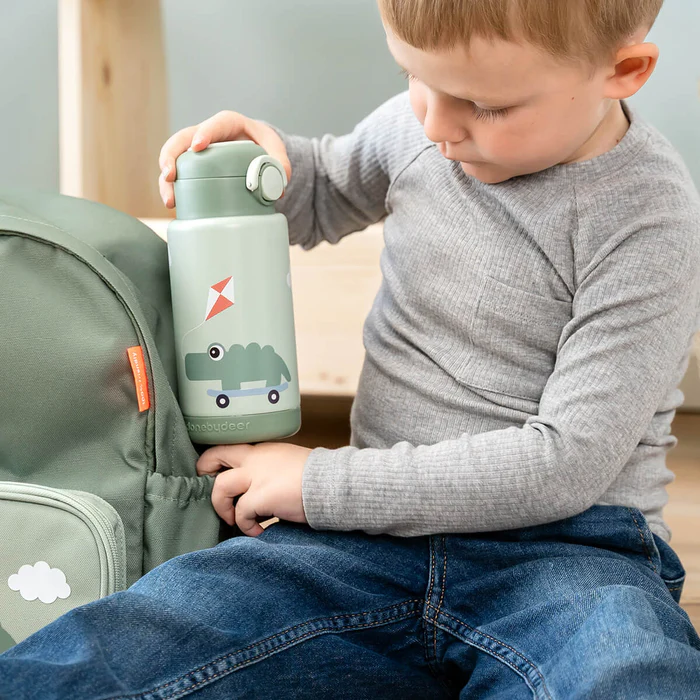 Done by Deer® Termo steklenička 340ml Playground Green Done by Deer