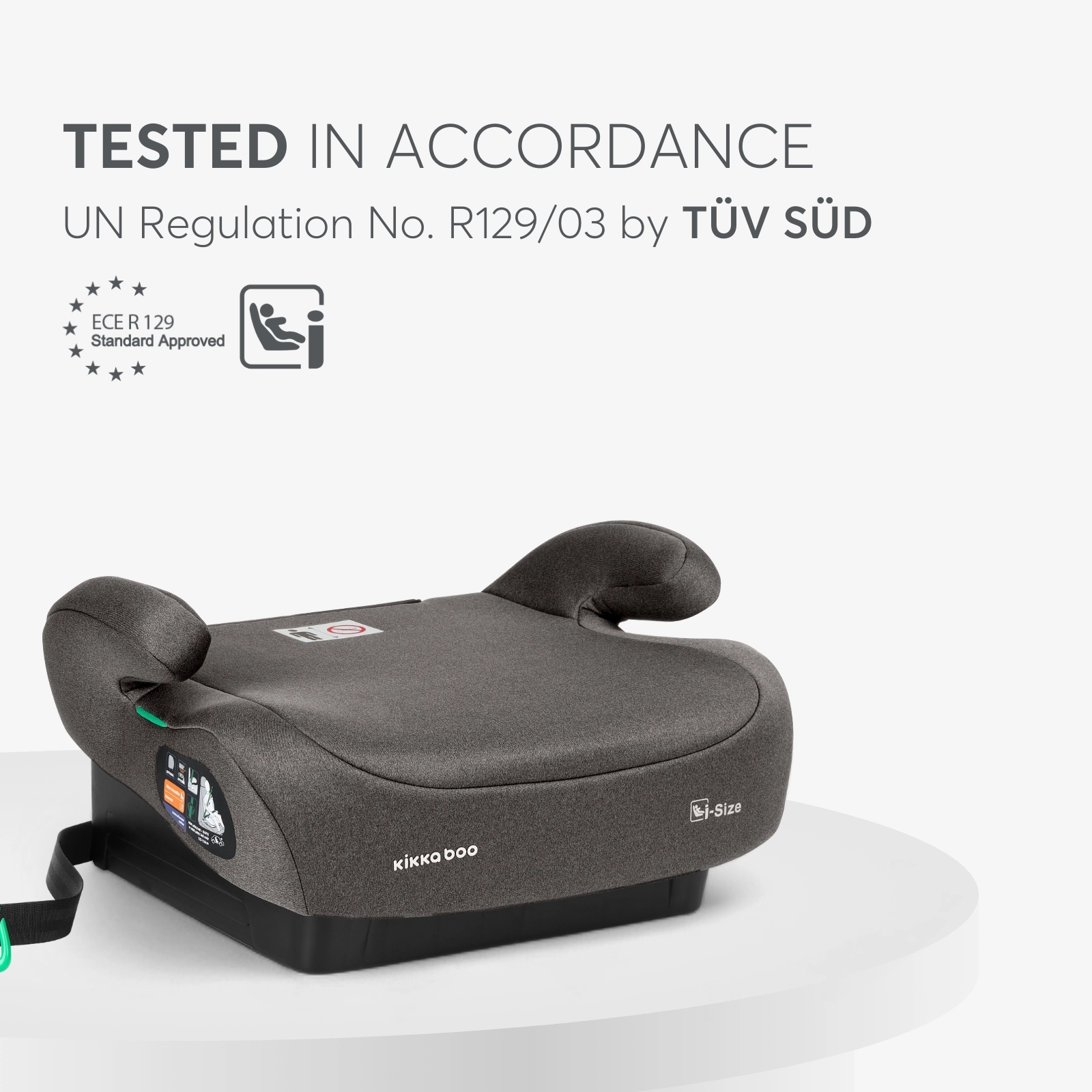 KikkaBoo® Otroški jahač i-Go i-SIZE (125-150 cm) Brown KikkaBoo