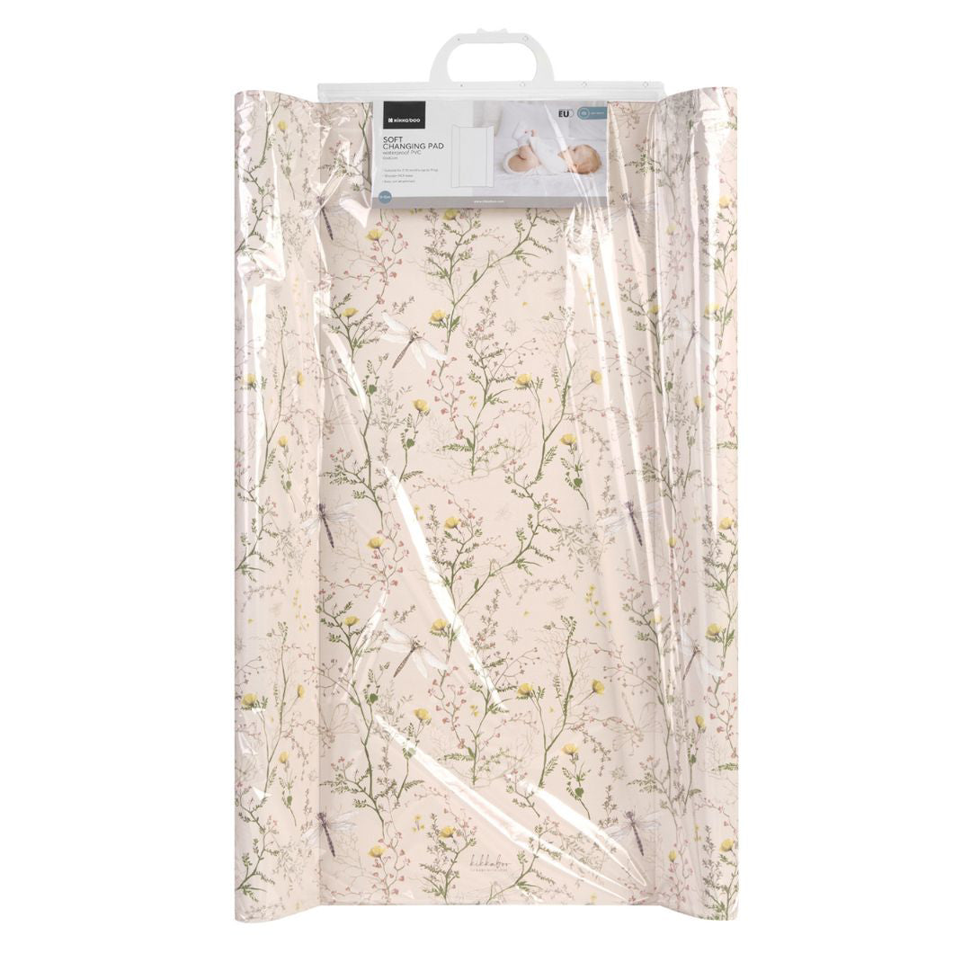 KikkaBoo® Previjalna podloga 70х50cm Secret Garden Beige KikkaBoo