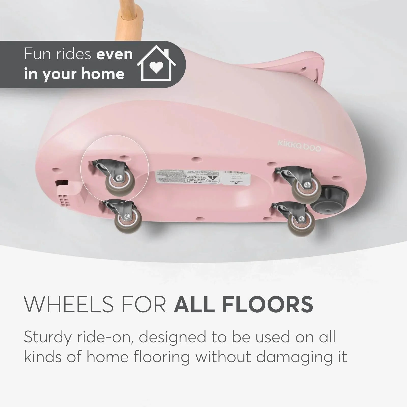 KikkaBoo® Ride-On Sizzy Pink | Evitas