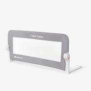 KikkaBoo® Posteljno varovalo I am Safe 102cm Grey KikkaBoo