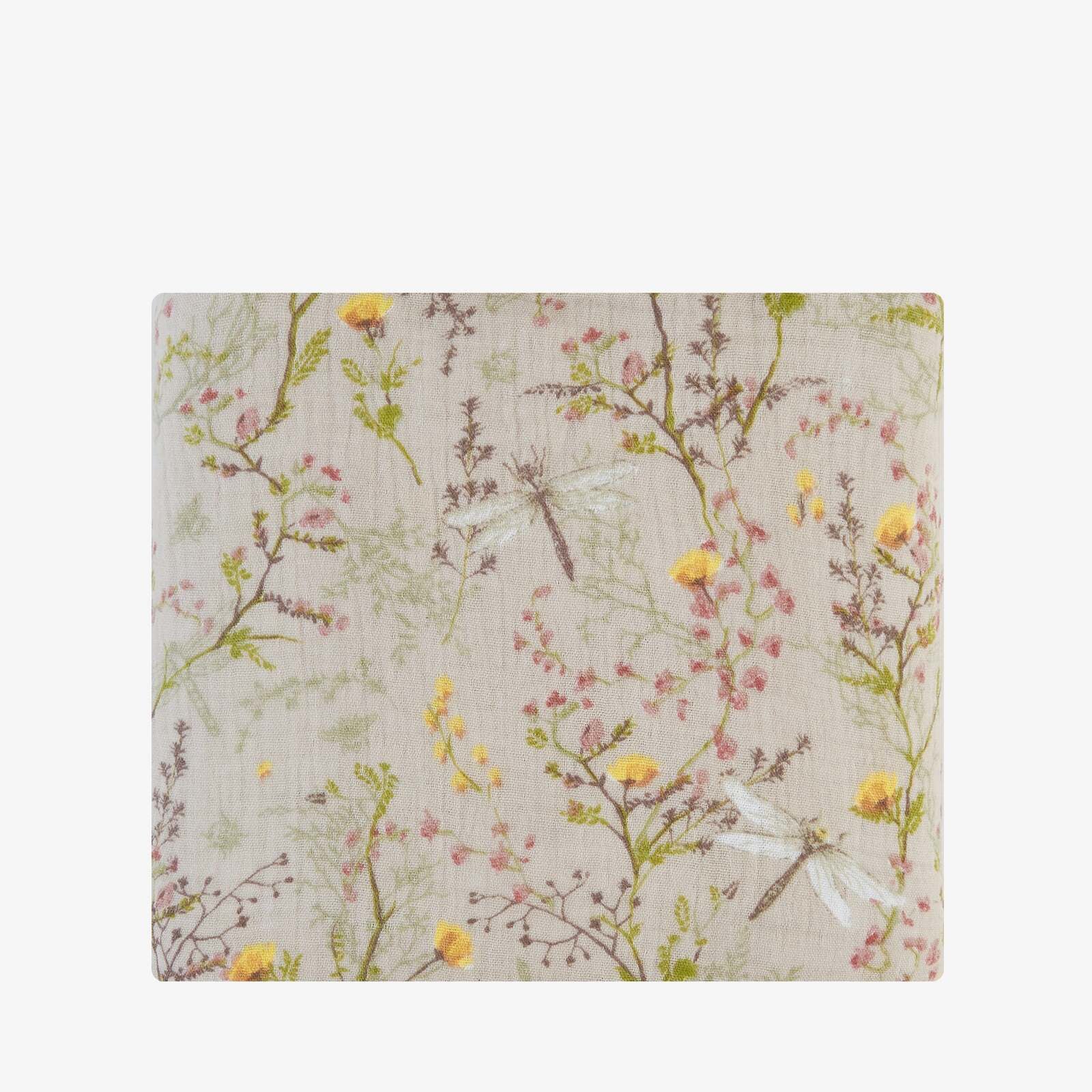 KikkaBoo® Odejica iz muslina 100x100 cm 2-slojna Secret Garden Beige KikkaBoo