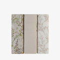 KikkaBoo® Mušelínové tetra plenky 3 ks 75x75 cm Secret Garden Beige