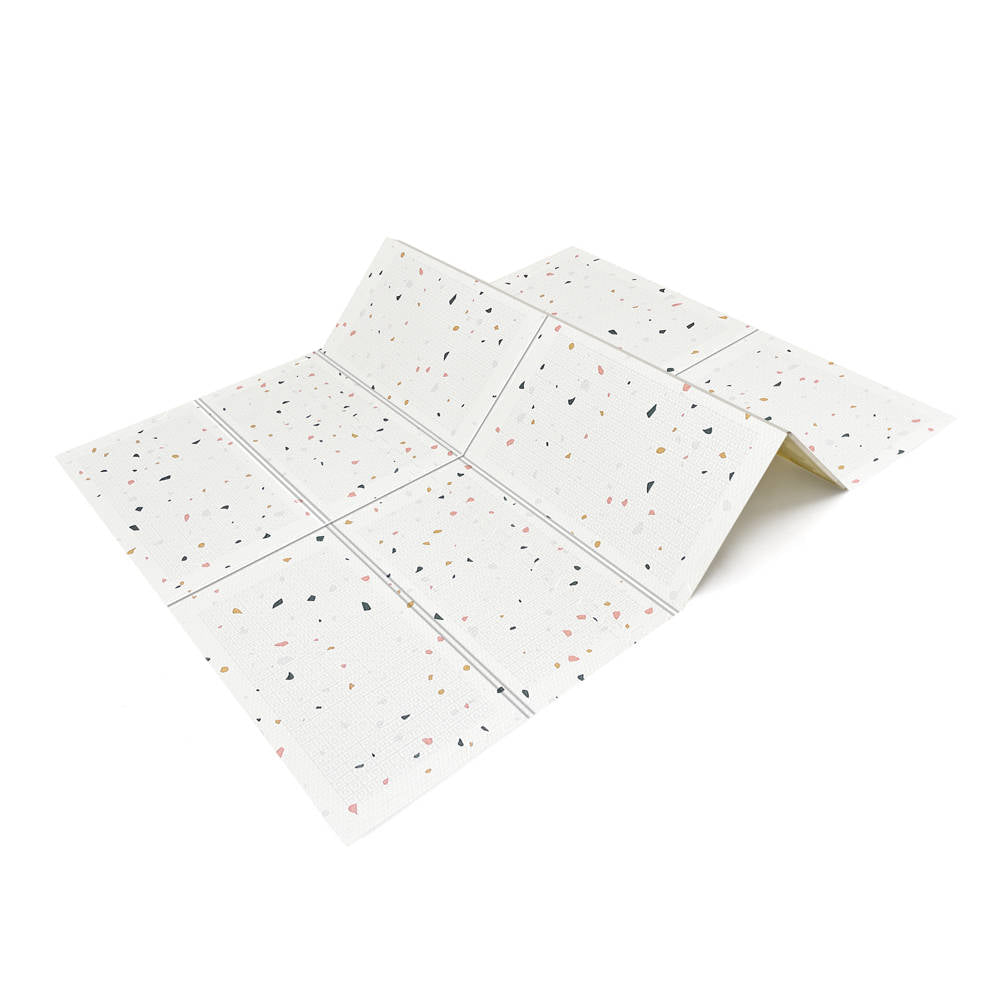 Evibell® Zložljiva igralna podloga 150x190 Terrazzo/Wanderlust Evibell