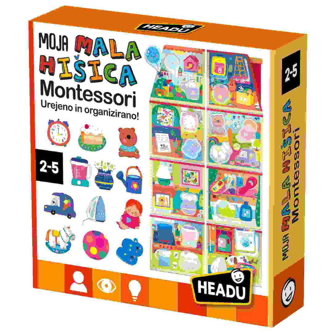Headu® Montessori Moja mala hišica SLO Headu