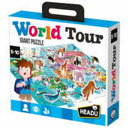 Headu® Velika sestavljanka živali sveta Headu