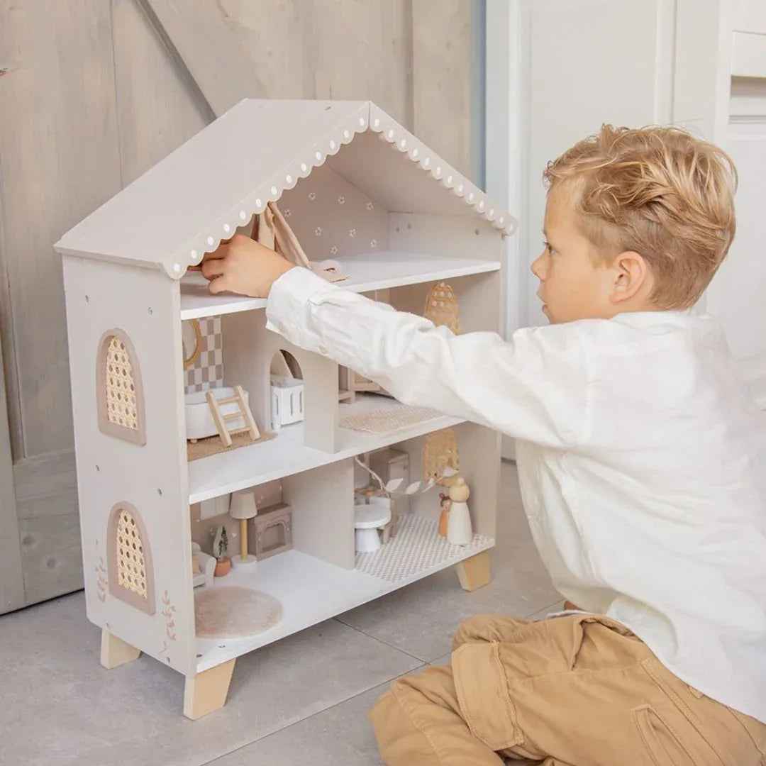 Label Label® Dollhouse with Furniture Nougat – Evitas