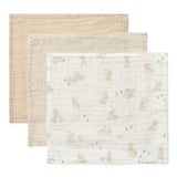 Little Dutch® Set di panni per il viso Baby Bunny 25x25