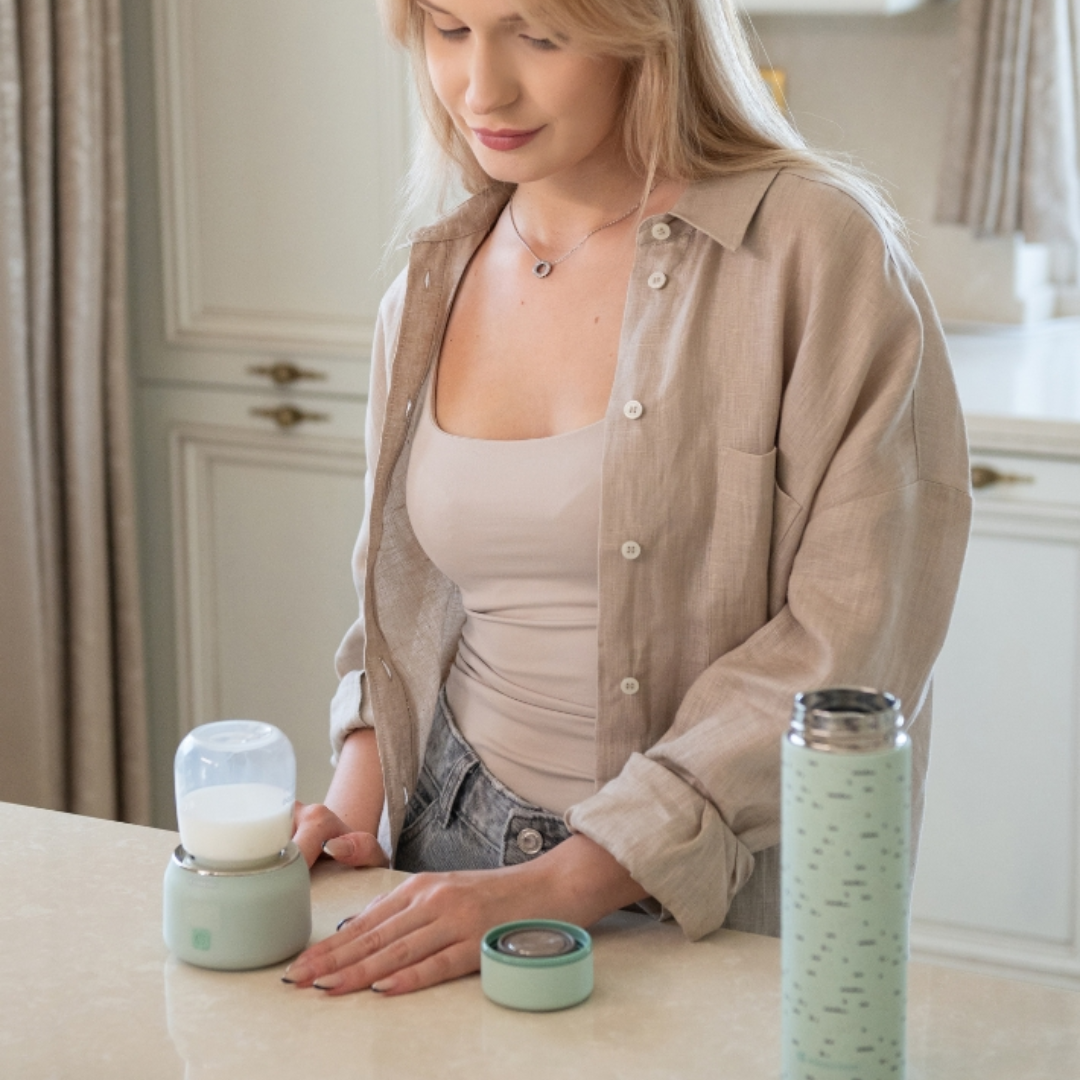 KikkaBoo® Prenosni grelnik stekleničk Brent 2025 KikkaBoo