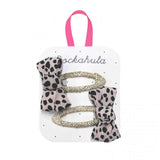 Rockahula® Spinki do włosów Leopard Love Twisty Bow