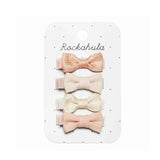 Rockahula® Mollette per capelli Flora Linen Mini Bow
