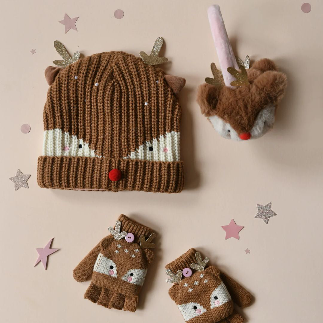 Rockahula® Naušniki z nastavljivim trakom Little Reindeer Rockahula