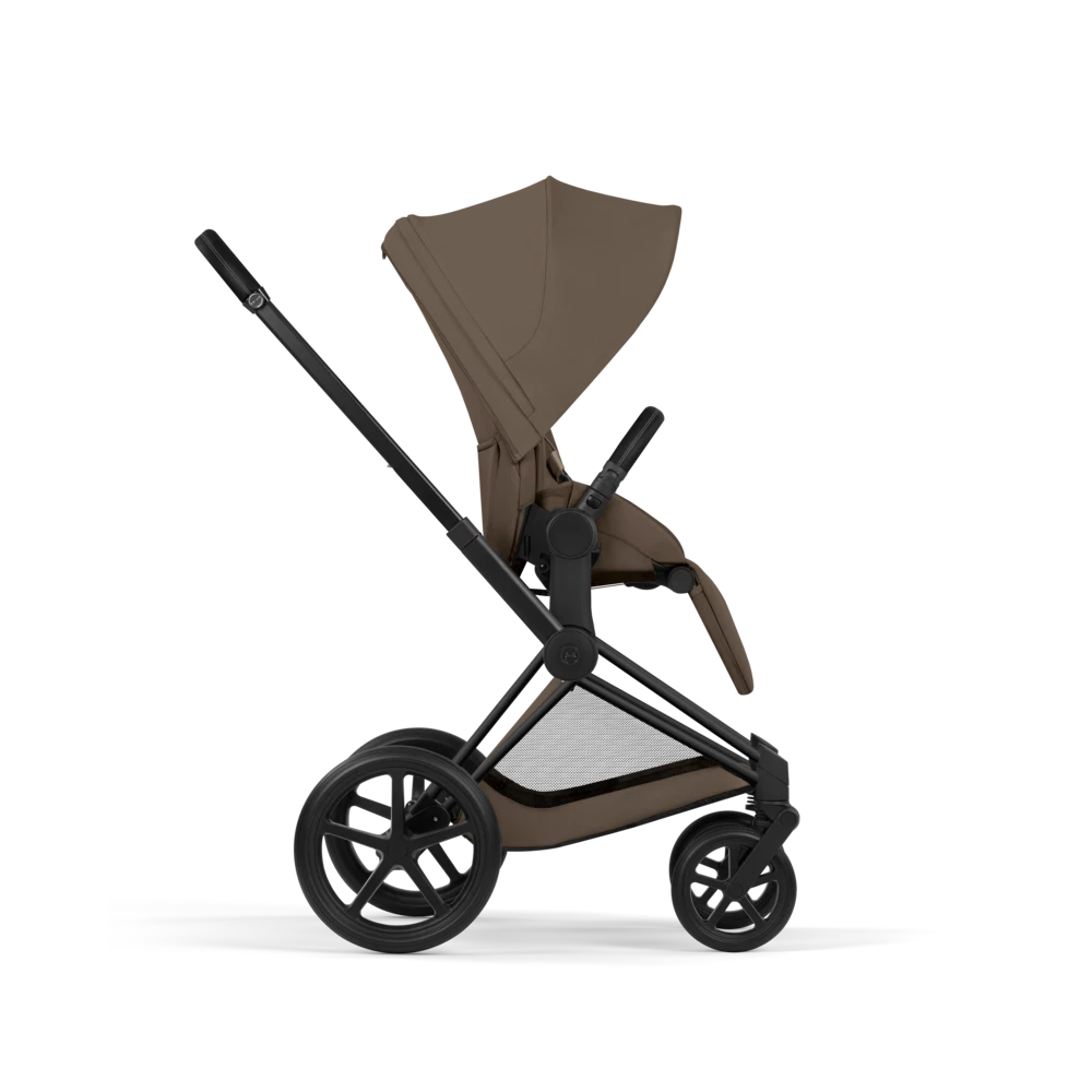 Cybex Platinum® Otroški voziček s zložljivo košaro 2v1 Priam™ Comfort Coconut Brown | Matt Black Cybex Platinum