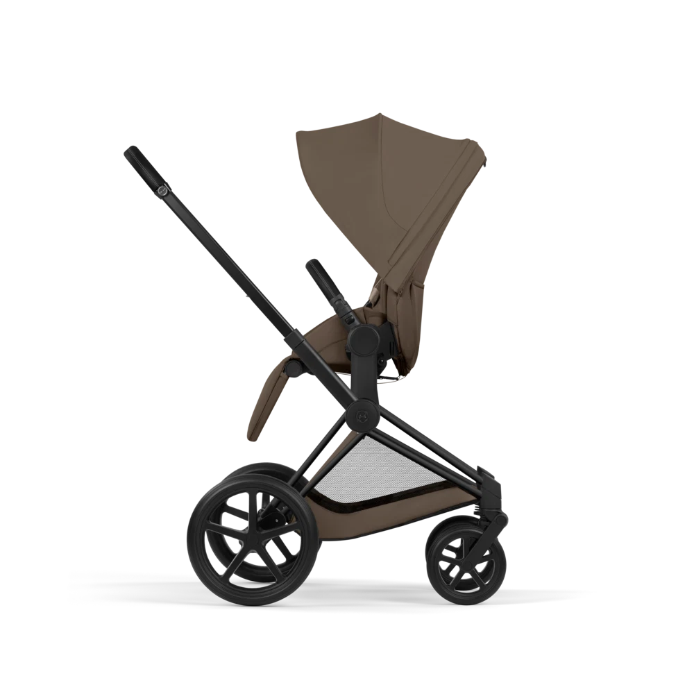 Cybex Platinum® Otroški voziček s zložljivo košaro 2v1 Priam™ Comfort Coconut Brown | Matt Black Cybex Platinum