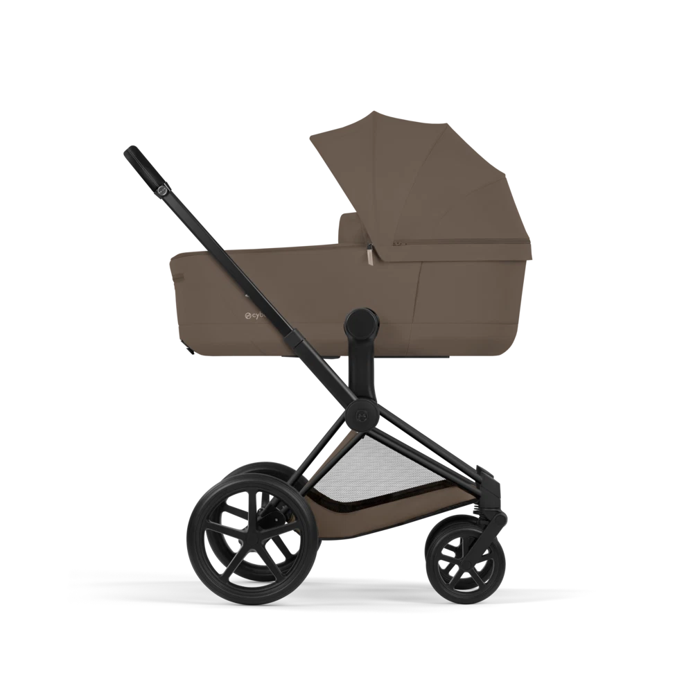 Cybex Platinum® Otroški voziček s zložljivo košaro 2v1 Priam™ Comfort Coconut Brown | Matt Black Cybex Platinum