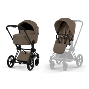 Cybex Platinum® Otroški voziček s zložljivo košaro 2v1 Priam™ Comfort Coconut Brown | Matt Black Cybex Platinum