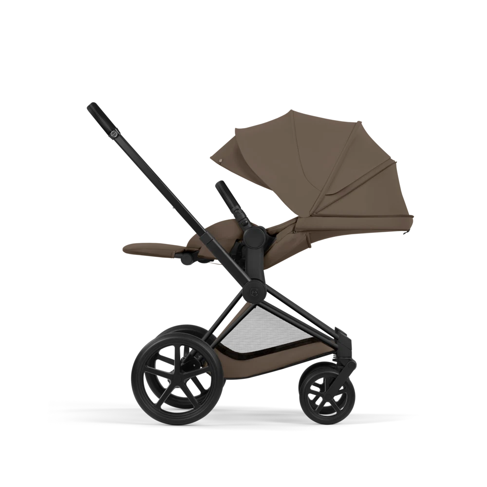 Cybex Platinum® Otroški voziček s zložljivo košaro 2v1 Priam™ Comfort Coconut Brown | Matt Black Cybex Platinum