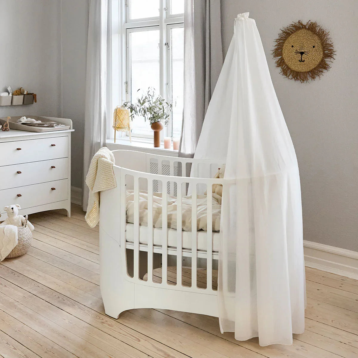 Leander® Otroška posteljica Classic™ Baby 0-3 leta White Leander