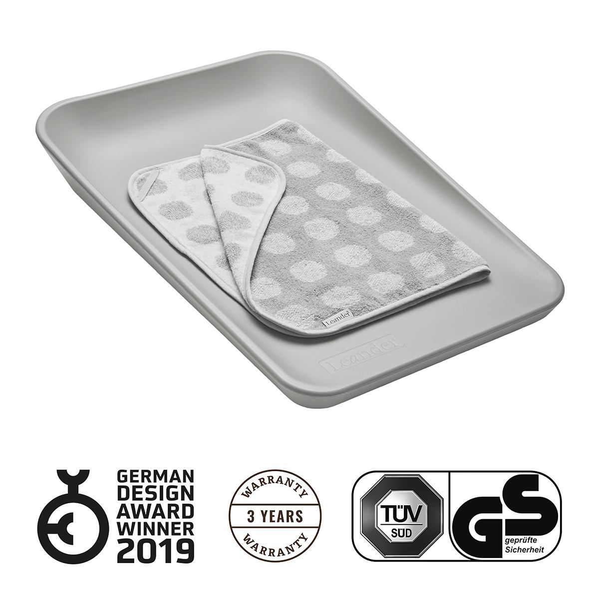 Leander® Previjalna podloga Matty™ Pearl Grey Leander