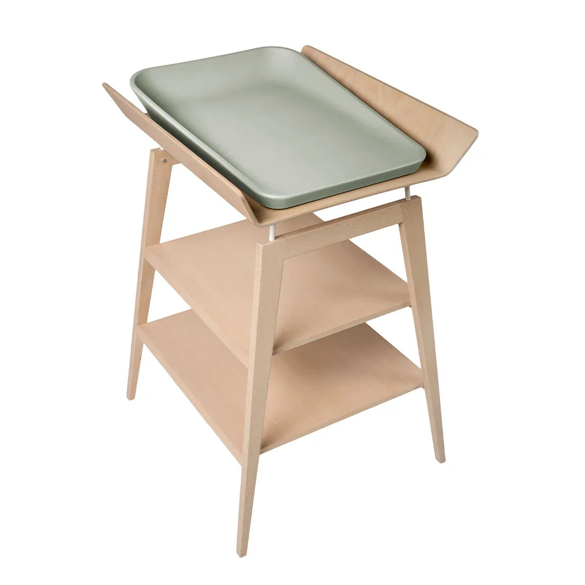 Leander® Otroška previjalna miza Linea™ s podlogo Bukev (Beech) Leander
