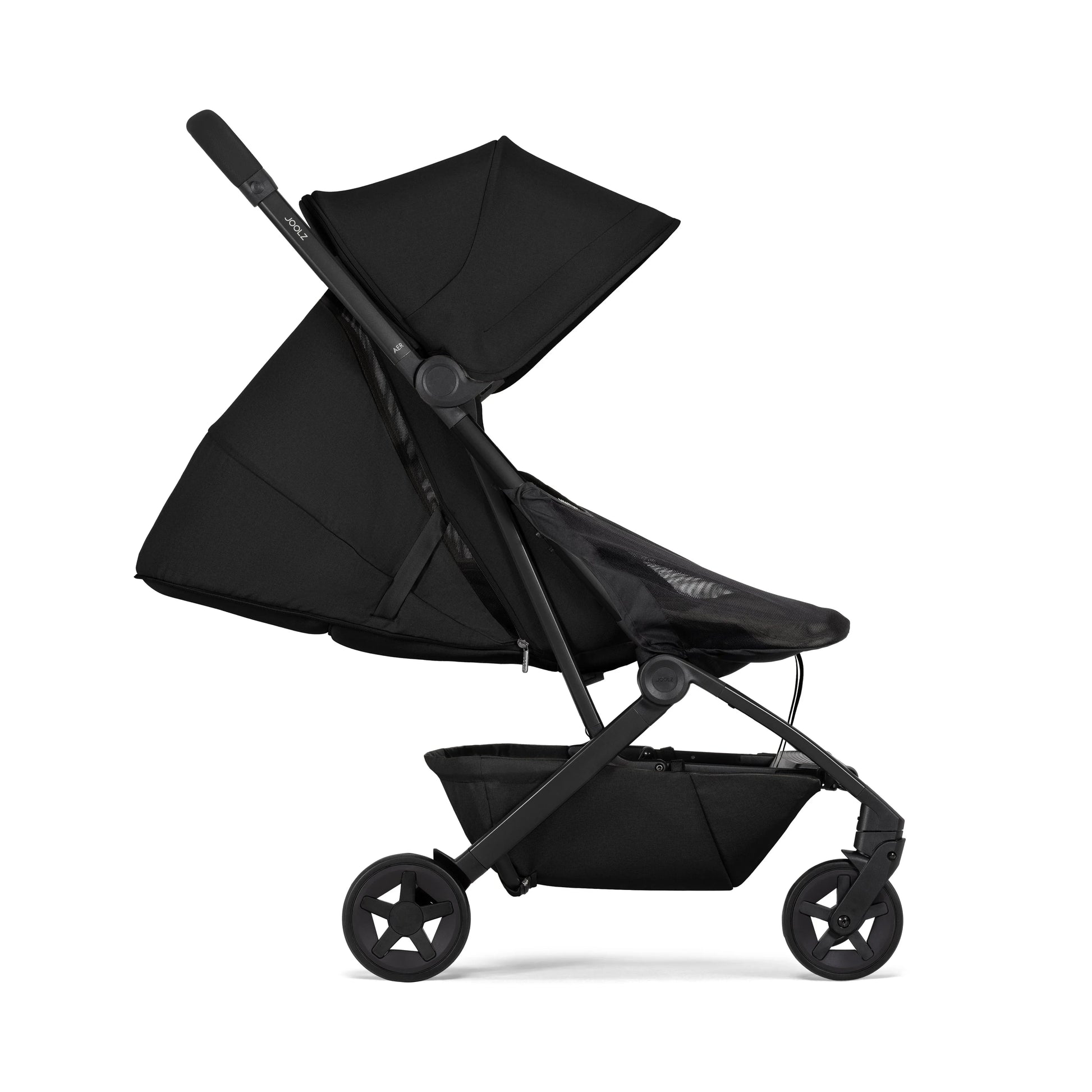 Joolz® Otroški športni voziček Aer™+ Space Black z varovalom in držalom za pijačo Joolz