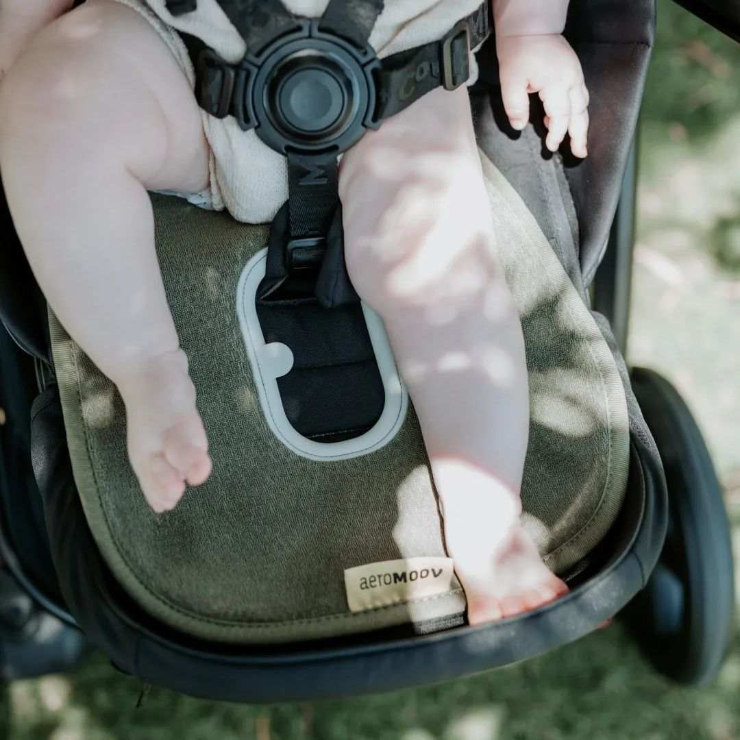 AeroMoov® Zračna podloga za voziček Skupina B (0-18 kg) Moss AeroMoov