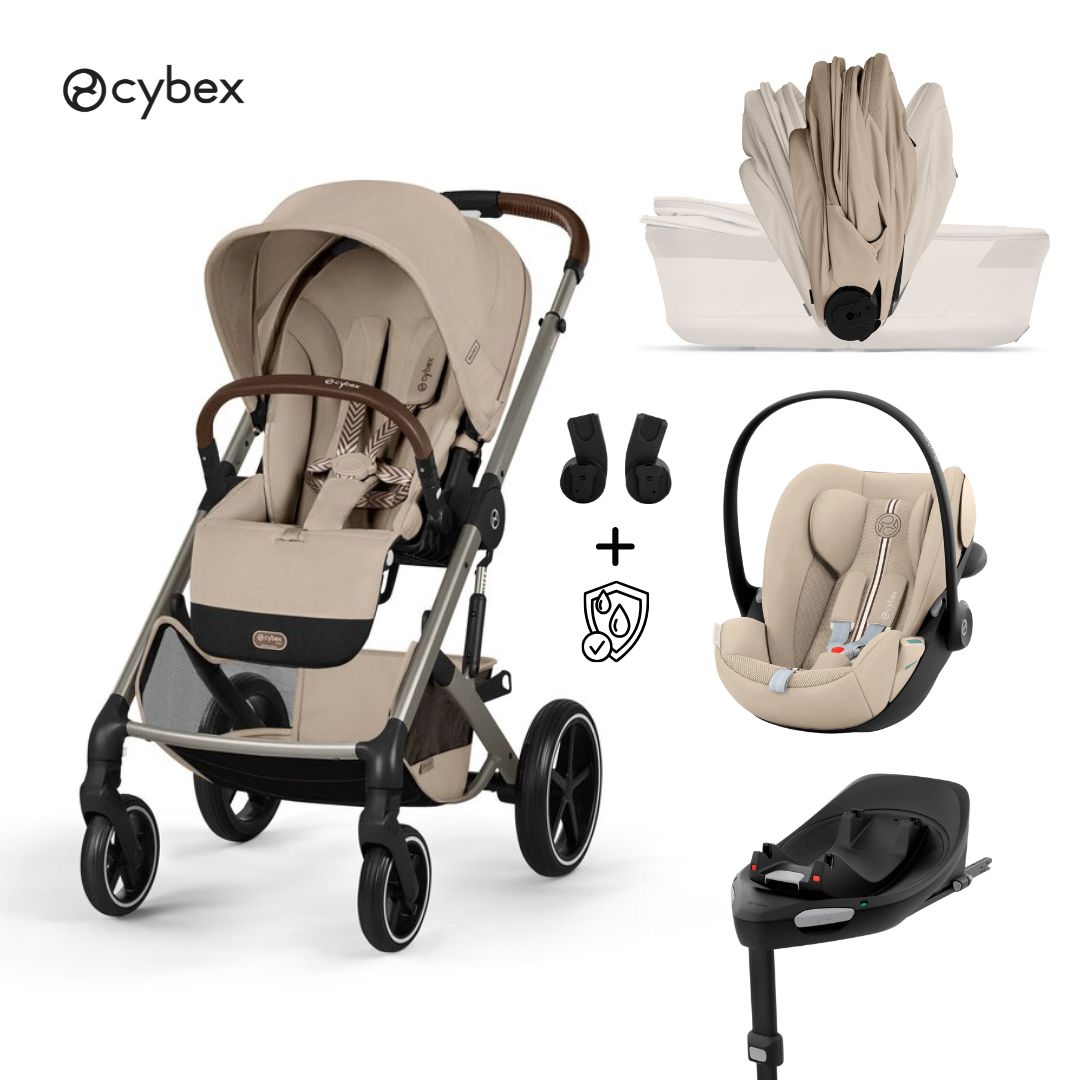 Cybex® Baby Stroller with Folding Basket 4in1 Balios S Lux + Car Seat – Evitas