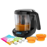 Baby Brezza® Kocher und Dampfgarer Food Maker Deluxe Black