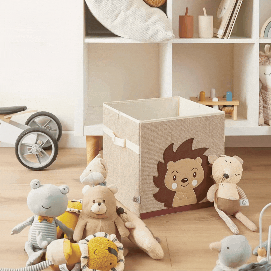 Bieco® Cutie de depozitare jucării Arici