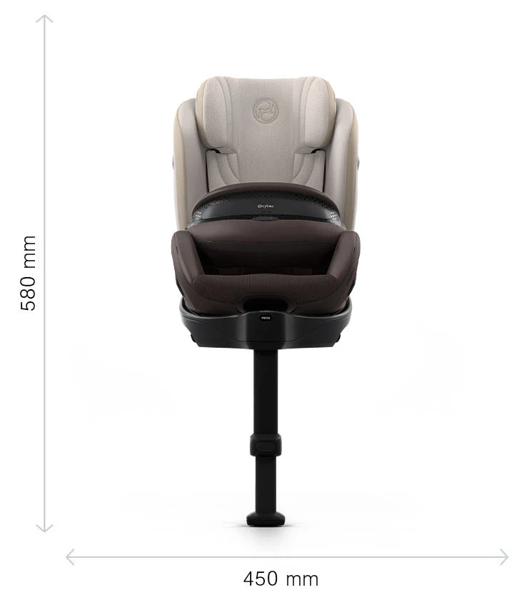 Cybex Anoris S dimenzije - sprednji pogled