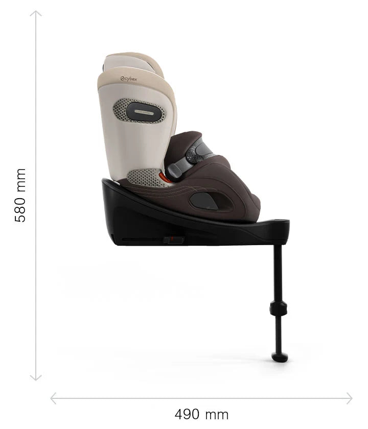 Cybex Anoris S dimenzije - stranski pogled