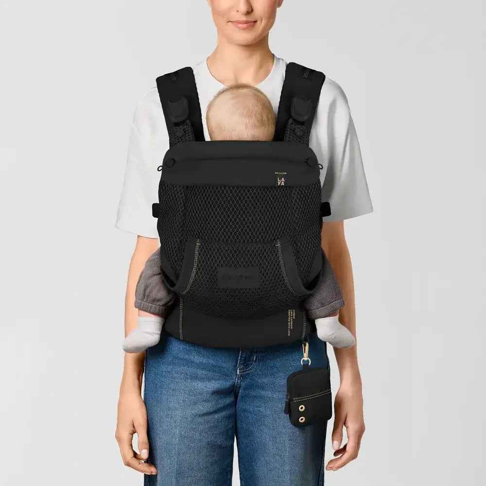 cybex hand warmer Cybex® Ergonomic Baby Carrier Laya™ (3.2–15 kg) Magic Black – Evitas