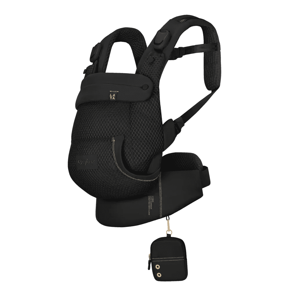 cybex hand warmer Cybex® Ergonomic Baby Carrier Laya™ (3.2–15 kg) Magic Black – Evitas