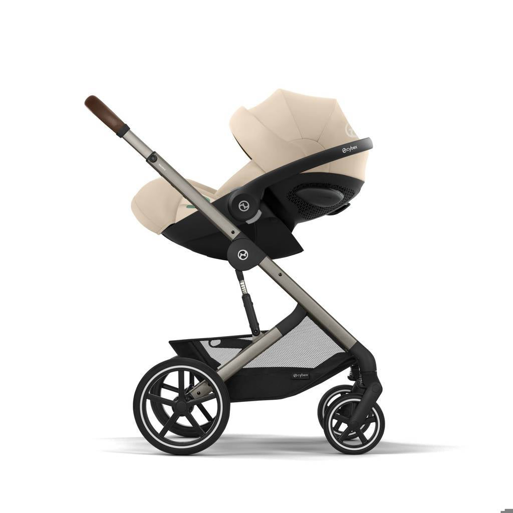 Cybex® Balios™ S Lux Stroller Almond Beige (Taupe Frame)