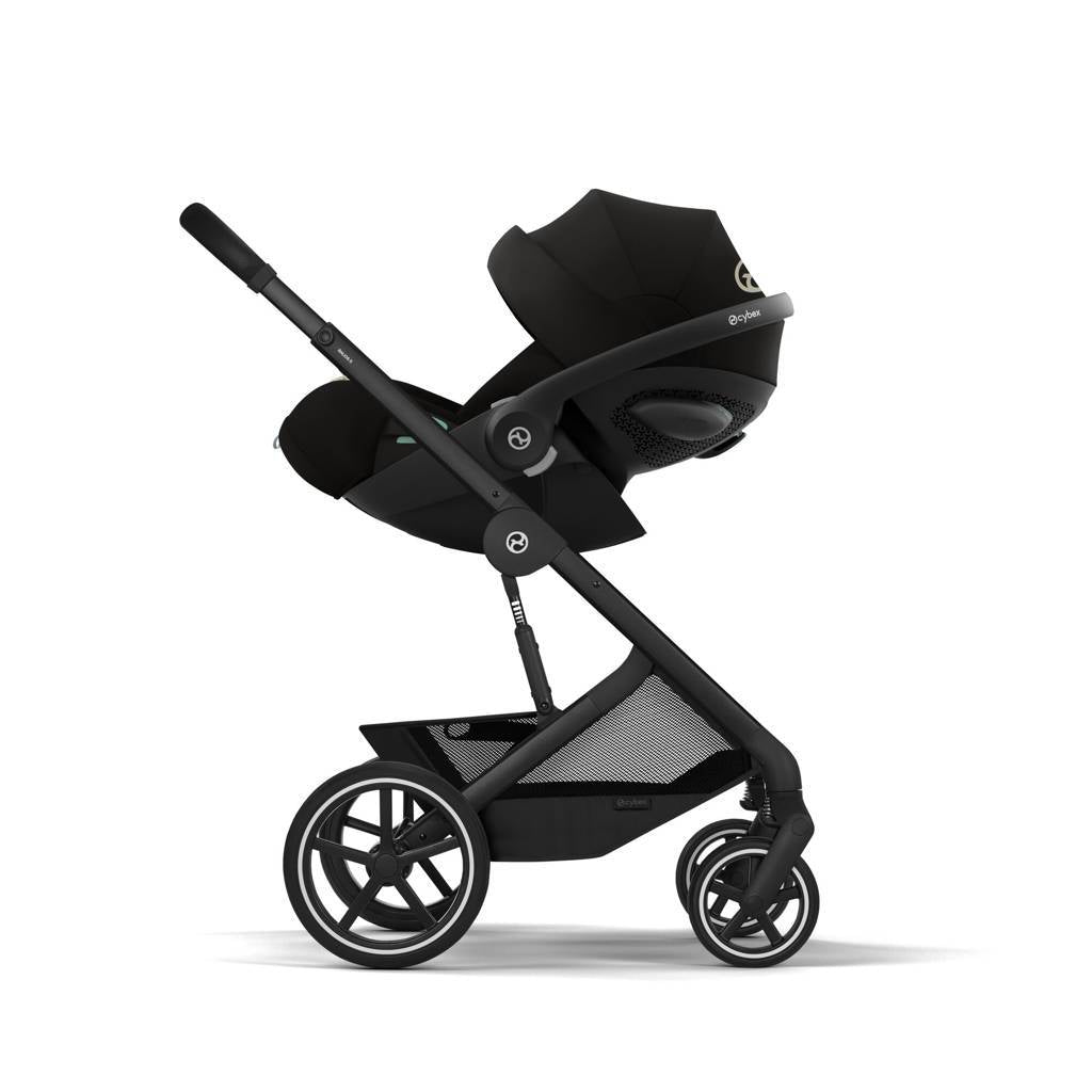 Cybex® Balios™ S Lux Stroller Moon Black (Black Frame)