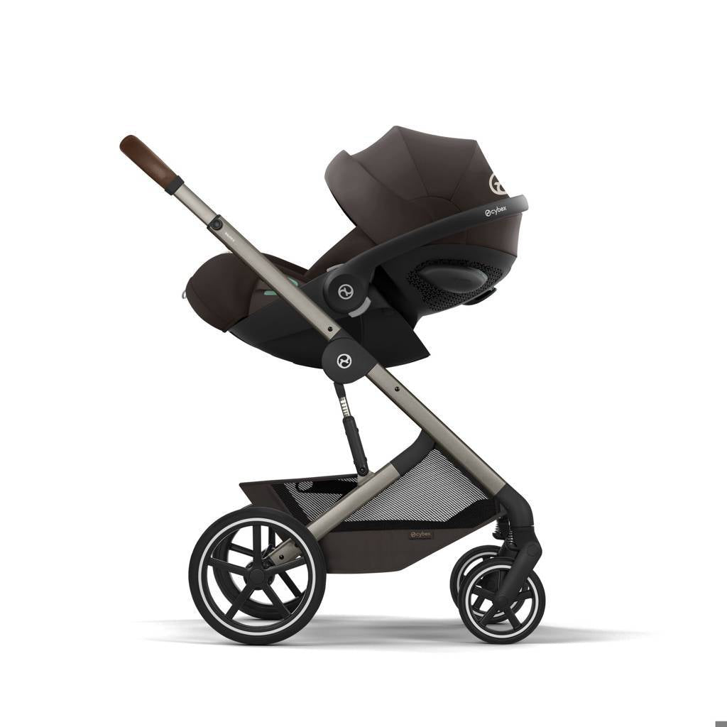 Cybex® Balios™ S Lux Stroller Chocolate Brown (Taupe Frame)