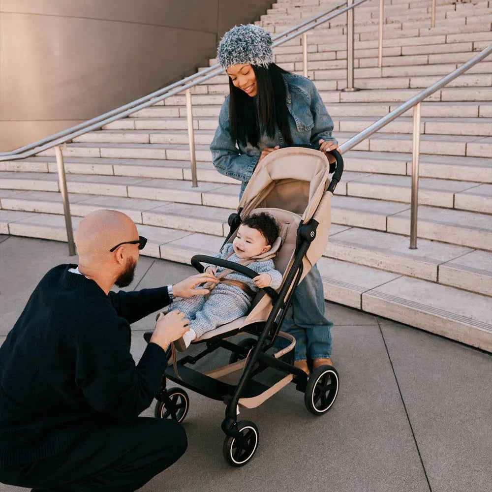 Cybex Beezy Stroller BLK Almond Beige
