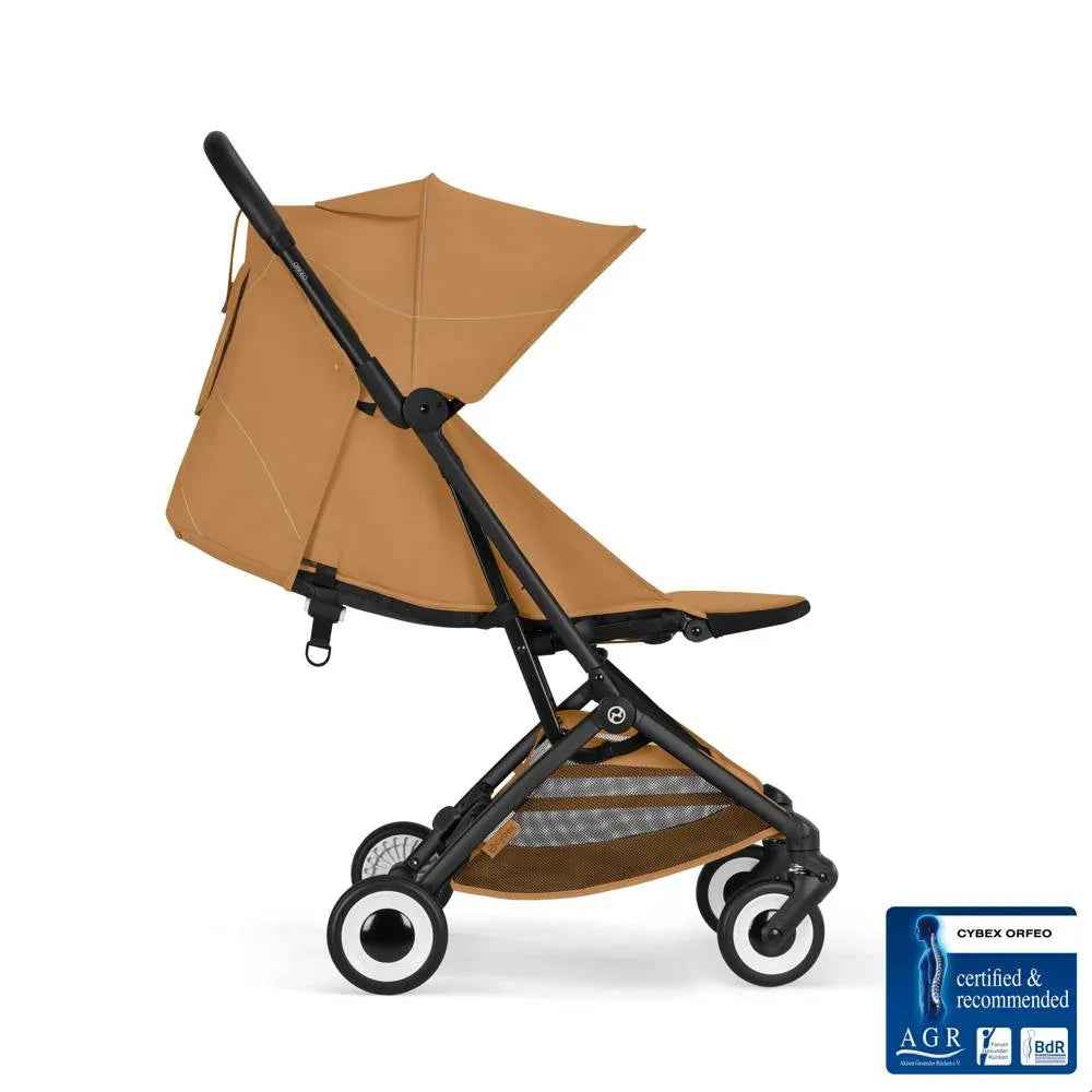 Cybex® Orfeo™ Stroller BLK Cinnamon Yellow – Evitas