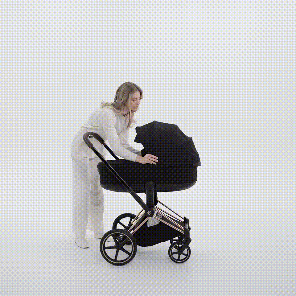 Cybex Platinum® Otroški voziček s zložljivo košaro 2v1 Priam™ Comfort Coconut Brown | Matt Black Cybex Platinum