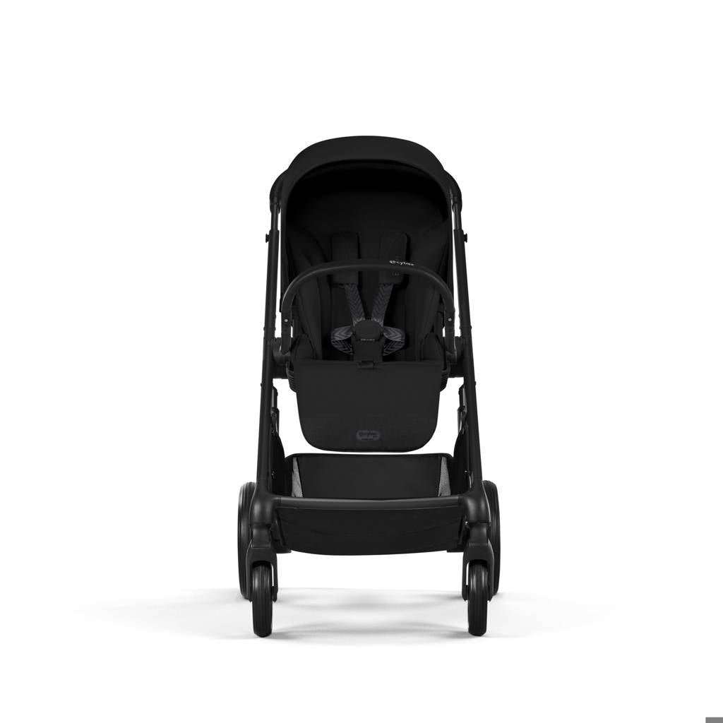Cybex® Balios™ S Lux 2-in-1 Stroller with Cot S Lux Moon Black (Black Frame)