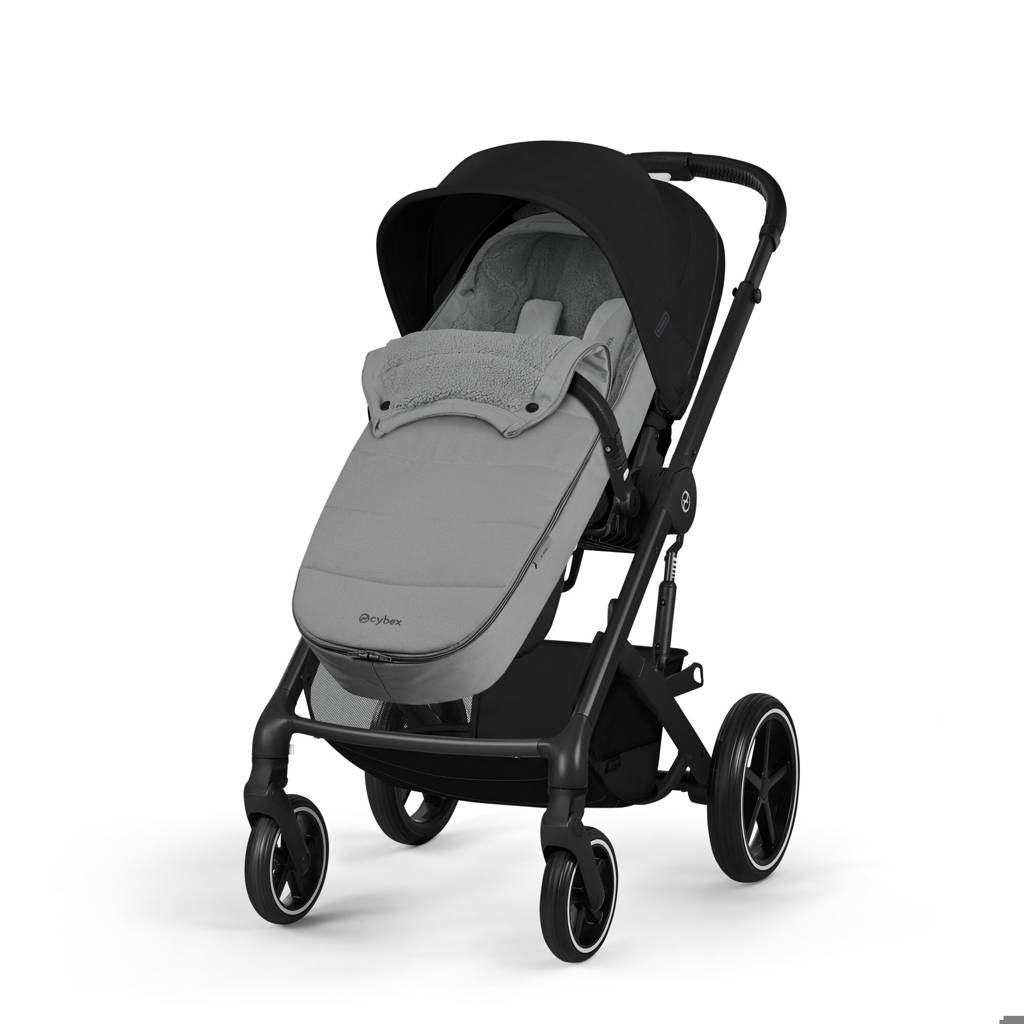 Cybex® Balios™ S Lux 2-in-1 Stroller with Cot S Lux Moon Black (Black Frame)