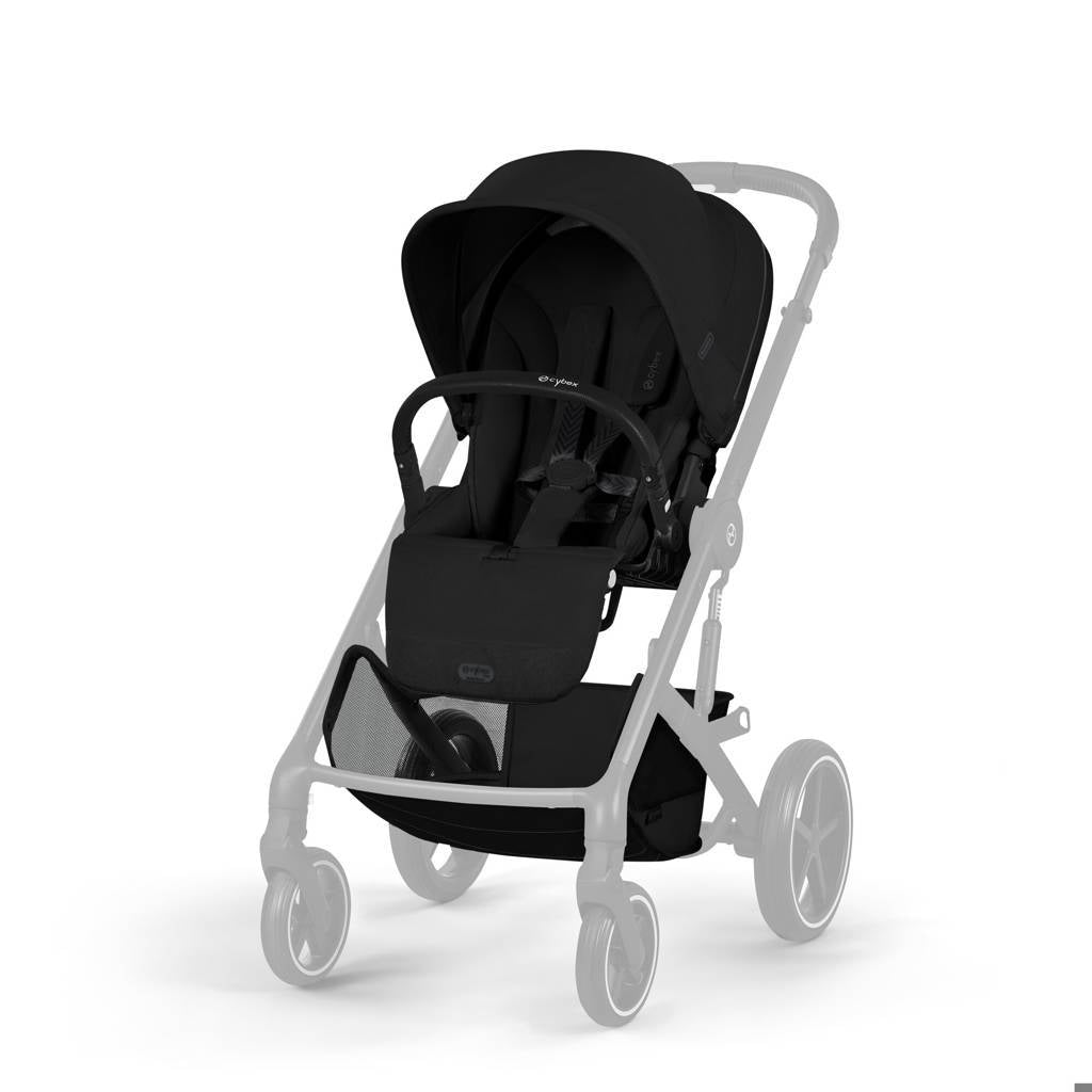 Cybex® Balios™ S Lux Stroller Moon Black (Black Frame)