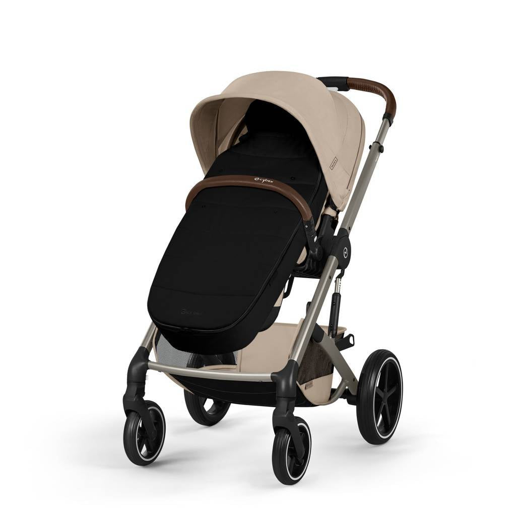 Cybex Balios S Lux Stroller Almond Beige (Taupe Frame)